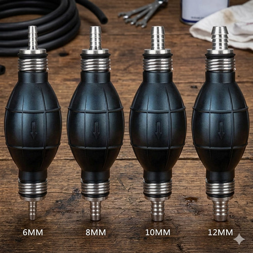 Manual fuel line primer bulb - fuel,